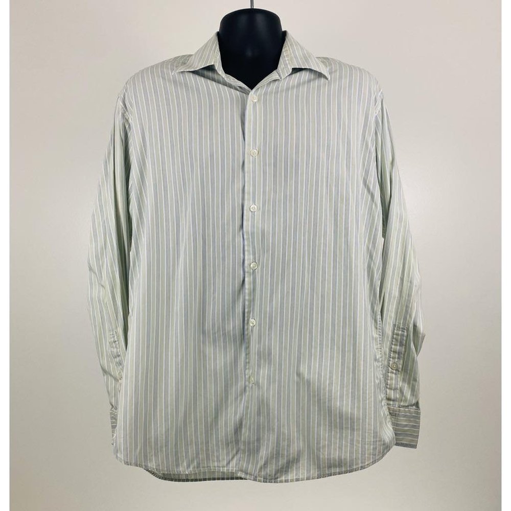 PERRY ELLIS Size 16 34/35 - Made in India - Cotton